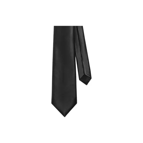 Bottega Veneta Sheepskin Ties Men's Black