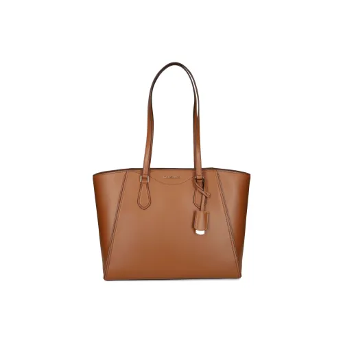 MICHAEL KORS Кожа Тоут Сумка Сумка для покупок Сумка Сумка через плечо Женская Верблюжий Коричневый