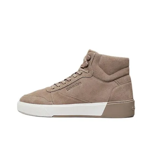Кроссовки для скейтбординга Calvin Klein High Top Коричневые Мужские