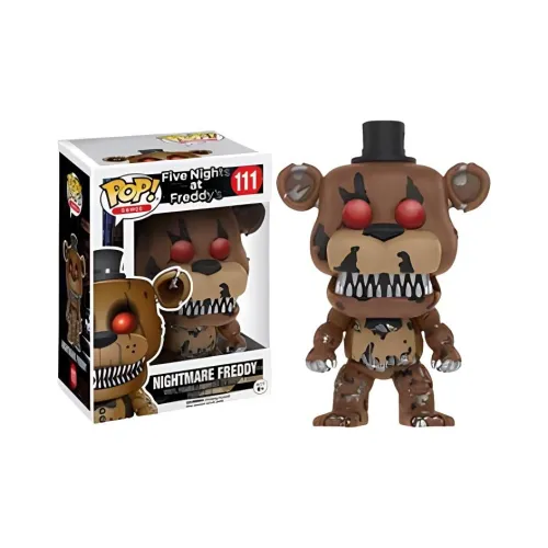 Funko POP! Collection GAMES Toy 'FIVE Nights AT Freddy'S' Freddy Nightmare EDITION Фигурки в стиле чиби
