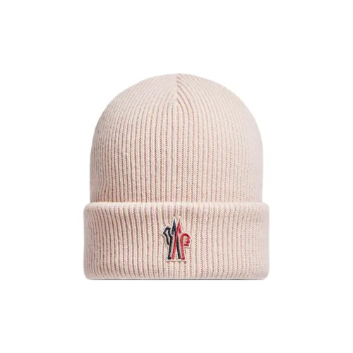 Moncler Новая шерсть Шапки-бини Женские Розовый