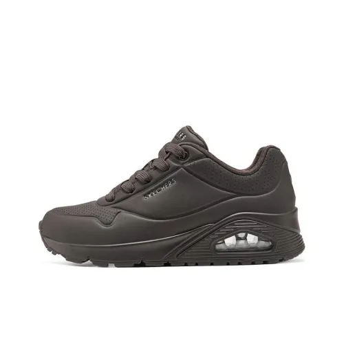 Skechers Casual Низкий Топ Темно-Коричневый Женский
