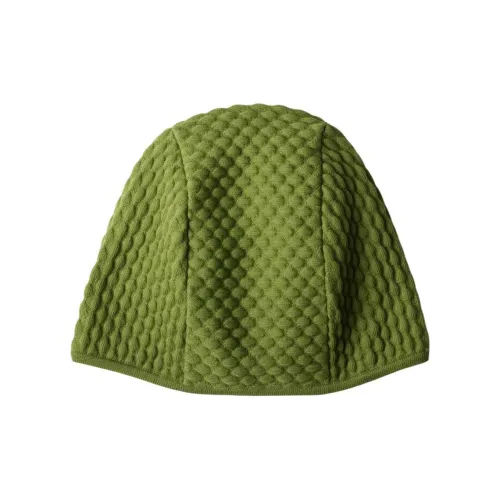 PRADA Переработанный нейлон Шапки-бини Мужской Зеленый