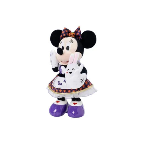 Disney Minnie 2024 Halloween MICKEY AND FRIENDS Коллекция Куклы Плюшевая Кукла 18,5 см Высота Shanghai Disney
