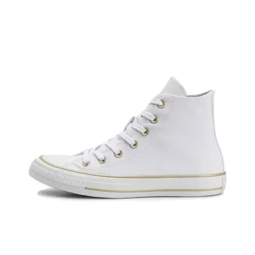 Converse Chuck Taylor All Star High Топ Кеды Женские Белые Золотые