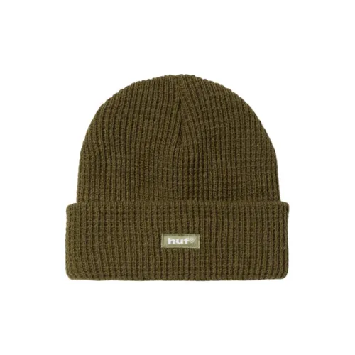HUF Акриловые шапки-бини Мужской Оливковый