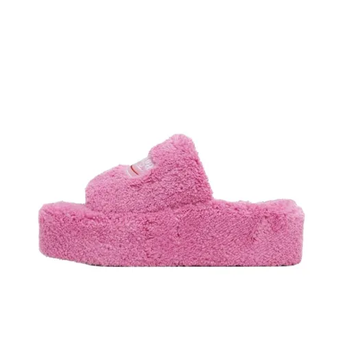 Balenciaga Furry Слипоны 6,3 см Женские Розовый