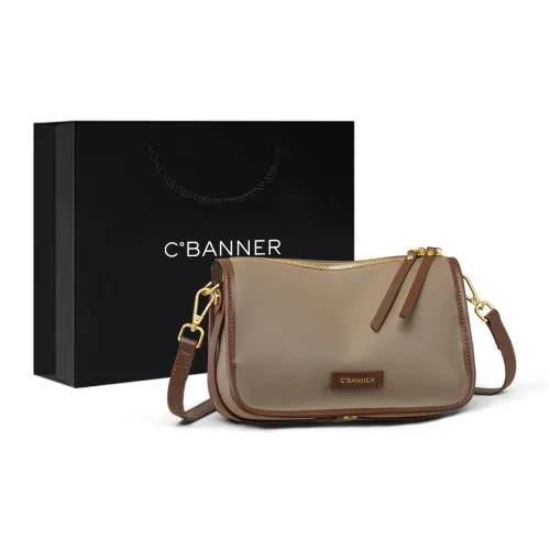 C°BANNER Ткань Сумка через плечо Стандартная Женская Хаки