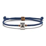 Синий шнурок для руки Mahjong [Северный]