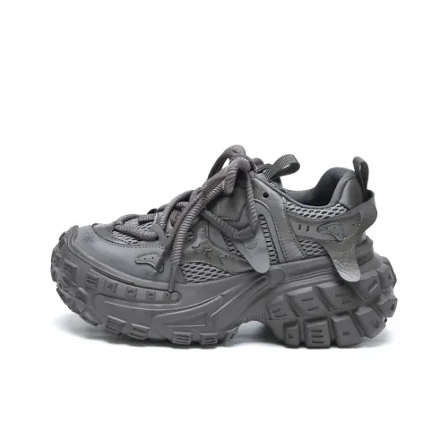 WOOS BOBO Противоскользящие устойчивые к истиранию низкий топ кроссовки с толстой подошвой женские