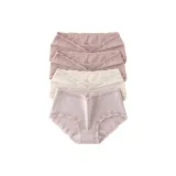 Светло-бежевый, желтый, элегантный розовый, дымчато-розовый, марля 2 (4 шт)