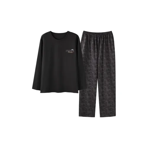 UAVAE ZJ MJF9269 Коричневый Мужской Пижамный Комплект