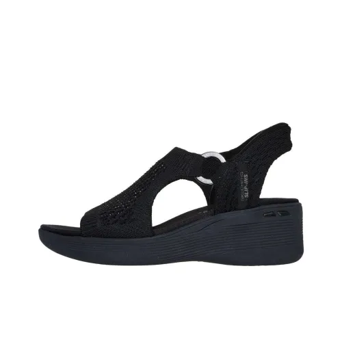 Martha Stewart x Skechers Slip ins Пляжные сандалии Женские Черный