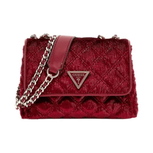 GUESS Полиэстер Сумка через плечо Мини Женская Красная