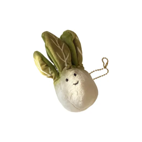 Ha Jie Bret Причудливый Big Белый Капуста Чеснок Голова Куклы Плюшевый Подвеска 10 см Рекомендуемый рост