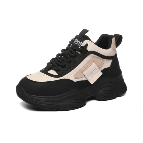 Golden Silk Rabbit MID Топ Толстая подошва Кроссовки Женские