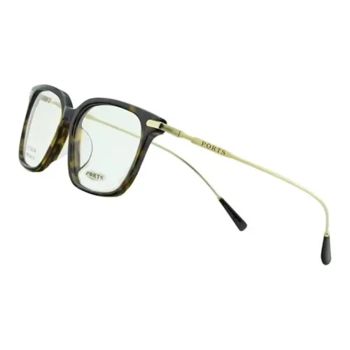 PORTS Пластиковая оправа Титан Прямоугольная Оправы для очков Мужская Черепаховый