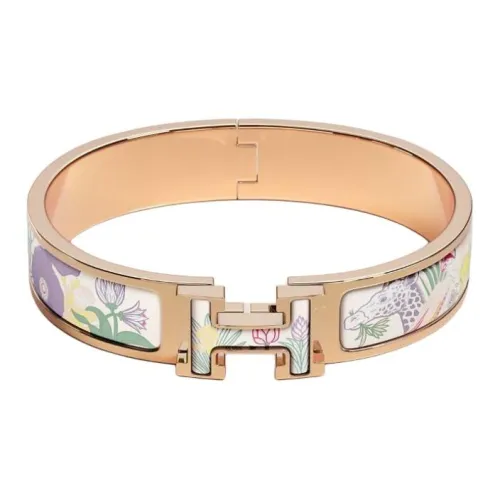 HERMES Clic H Эмаль Браслеты Женские