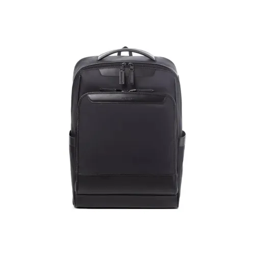 SAMSONITE Ткань Синтетическая кожа Рюкзак Средний Мужской Морской синий