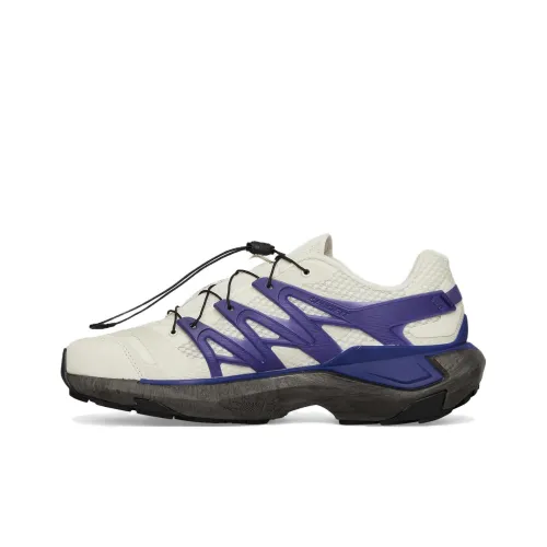 SALOMON XT PU.RE ADVANCED Дышащие Низкие Кроссовки для Бега Унисекс Белый Фиолетовый