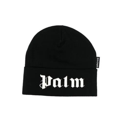 PALM ANGELS Акриловые шапки-бини Мужской Черный