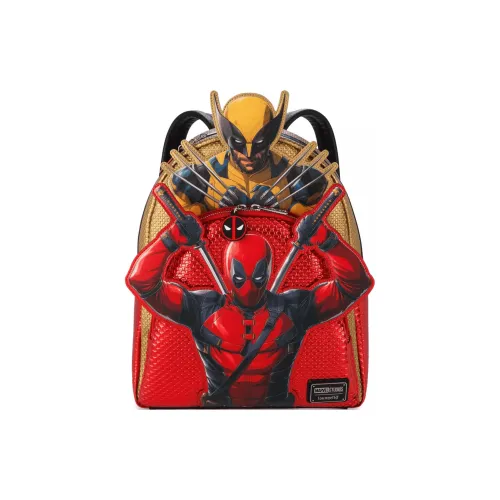 Disney Полиуретан Рюкзак Мини Мужской Красный