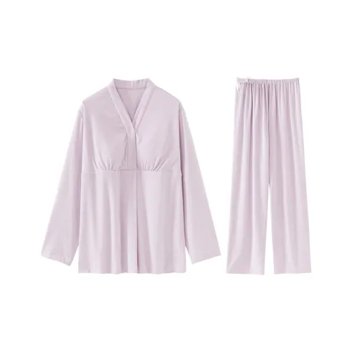 Lan Miao Пижамный комплект женский светло-фиолетовый