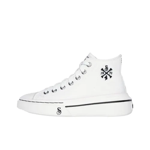 Snoop Dogg x Skechers SNOOP High Топ Кеды Женские Белые