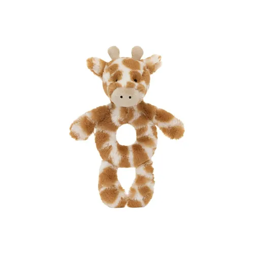 JELLYCAT Shy Collection Жираф Успокаивающий Колокольчик Swing Куклы Плюшевая кукла 18 см высокая