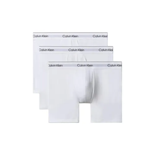 Calvin Klein Трусы Европейская версия Мужские 3 упаковки Белые