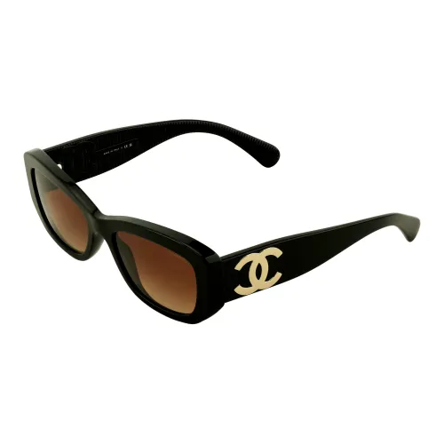 CHANEL Side Letter Солнцезащитные очки Женские