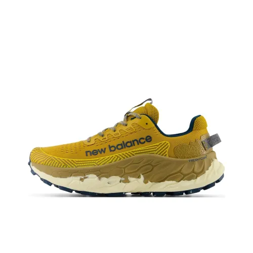 New Balance NB Свежий Foam X More Trail V3 Беговые кроссовки Низкий топ Коричневый Женские