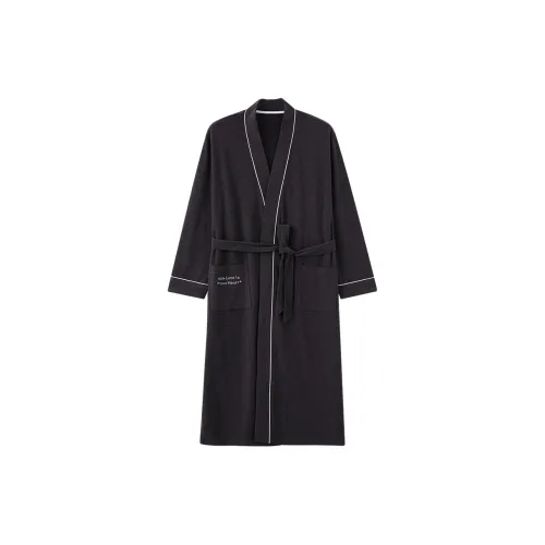 MIIOW Банные халаты Мужской Темно-серый