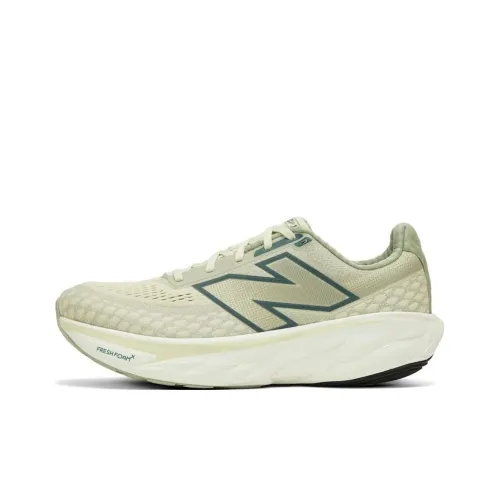 New Balance Fresh Foam X 1080 v14 Амортизация Низкий Топ Беговые кроссовки Мужской Зеленый