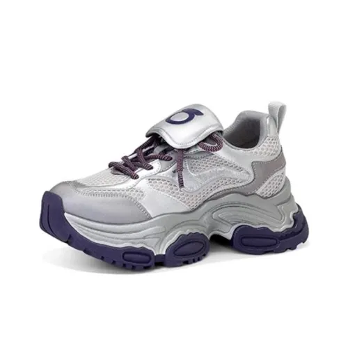 JESSICA SOPHIA Низкий топ толстая подошва кроссовки женские