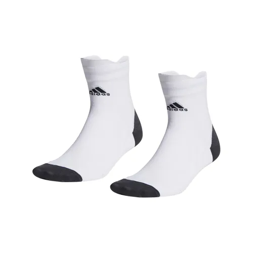 Adidas Носки Crew Унисекс 2 упаковки белые