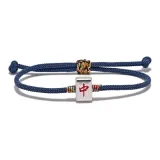 Синий шнурок для руки Mahjong [Средний]