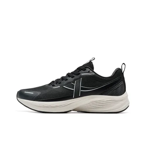 XTEP Slip-resistant Abrasion-resistant Low Top Long-Distance Running Shoes Women's Black XTEP Противоскользящие Аbrasion-resistant Низкие Кроссовки для Бега на длинные дистанции Женские Черные
