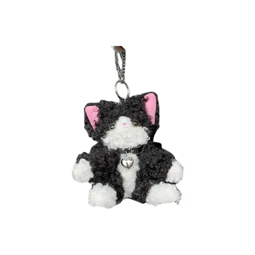 Немецкий язык Кошка Креативный Милый Плюшевый Котенок Брелок Кукла Плюшевая Подвеска 13 см Рекомендуемый рост