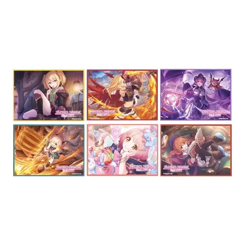 BUSHIROAD Princess Connect! RE Dive Best THREE Friends Chiru Yuni Kayu IP Аниме Карточки 1 комплект