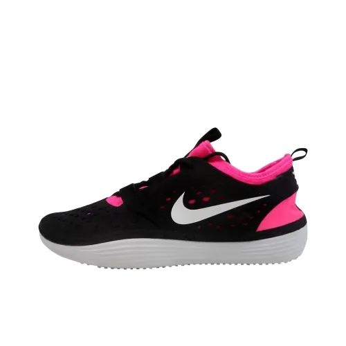 Nike Slip-resistant Abrasion-resistant Low Top Беговые кроссовки Унисекс Черный