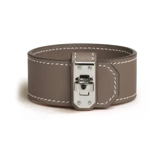 HERMES Кожа Браслеты Женские Коричневый