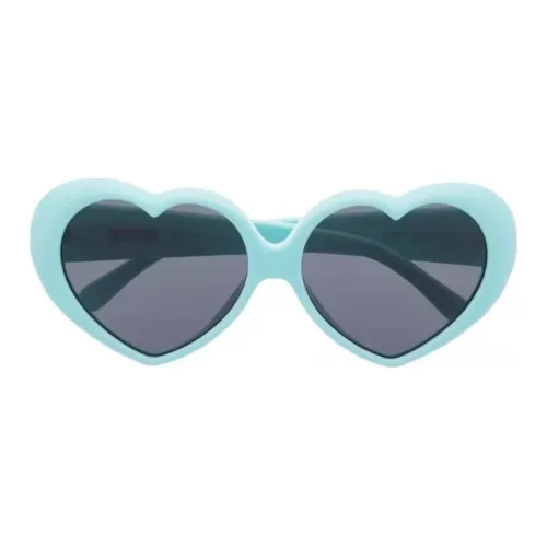 MOSCHINO Ацетат Нерегулярная форма Солнцезащитные очки Женские Синий