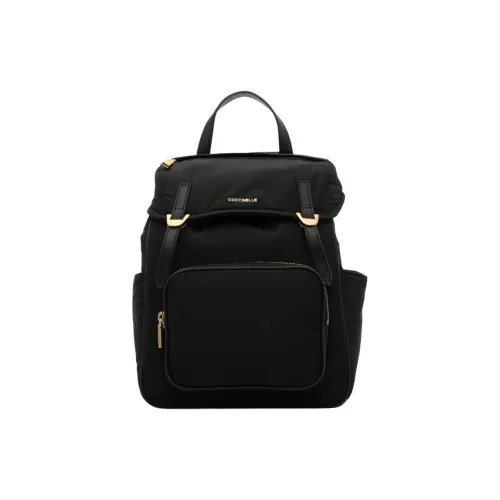 COCCINELLE Ткань Рюкзак Средний Женские Черный