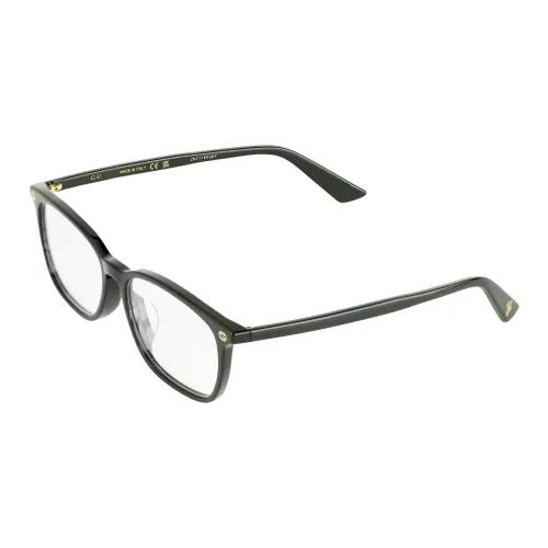 GUCCI Пластина And Металл Квадрат Оправы для очков Унисекс