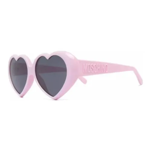 MOSCHINO Ацетат Нерегулярная форма Солнцезащитные очки Женские Розовый