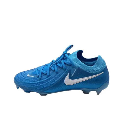 Nike Phantom GX 2 Elite FG Твердый грунт Противоскользящие Устойчивые к истиранию Футбольные бутсы Мужские Синие