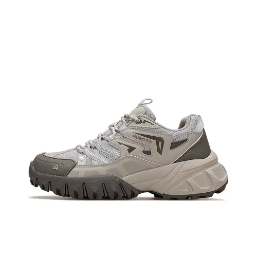 HUMTTO Амортизаторы Устойчивые к истиранию Низкий Топ Походная обувь Женская Серый