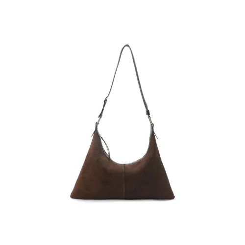 Dubaolu Сумка через плечо из синтетической кожи стандартная женская шоколадного черного цвета