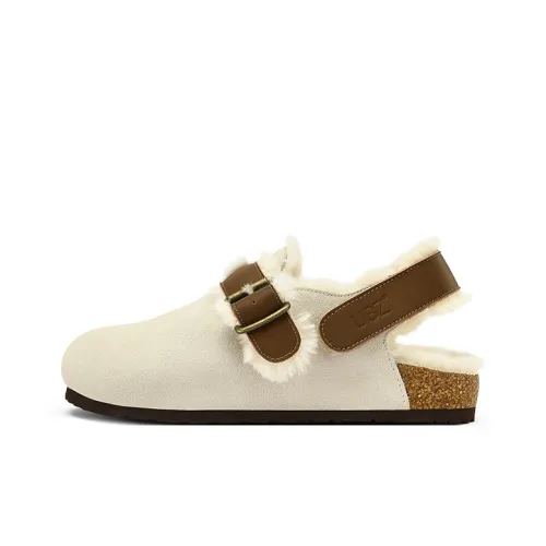 UBZ Домашние тапочки Женские цвет Слоновая кость